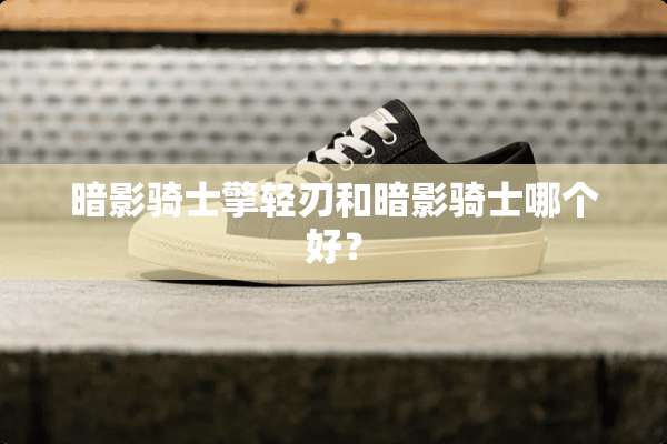 暗影骑士擎轻刃和暗影骑士哪个好？