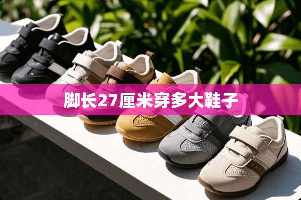 脚长27厘米穿多大鞋子