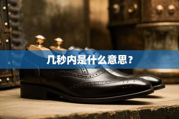 几秒内是什么意思？