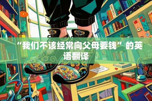 “我们不该经常向父母要钱”的英语翻译
