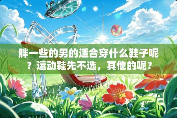 胖一些的男的适合穿什么鞋子呢？运动鞋先不选，其他的呢？