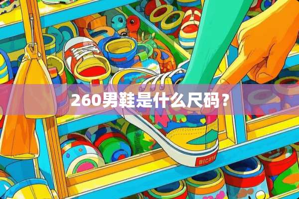 260男鞋是什么尺码？