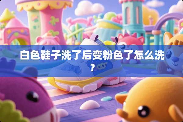 白色鞋子洗了后变粉色了怎么洗？