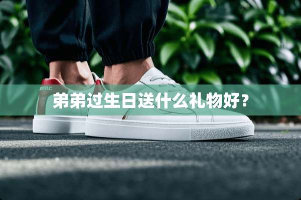 弟弟过生日送什么礼物好？