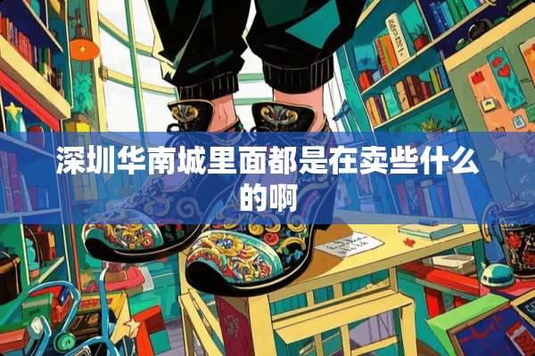 深圳华南城里面都是在卖些什么的啊