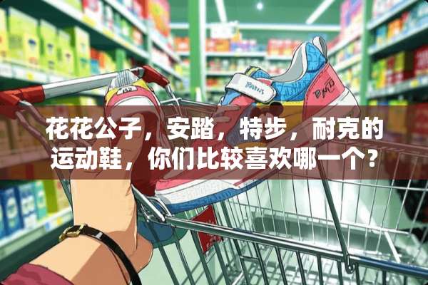 ****，安踏，特步，耐克的运动鞋，你们比较喜欢哪一个？