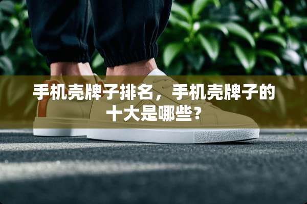 手机壳牌子排名，手机壳牌子的十大是哪些？