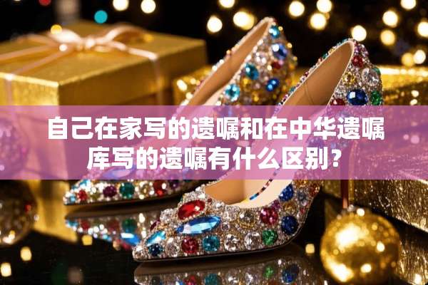 自己在家写的遗嘱和在中华遗嘱库写的遗嘱有什么区别？