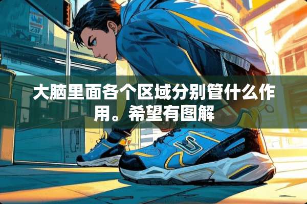大脑里面各个区域分别管什么作用。希望有图解