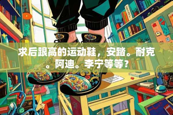 求后跟高的运动鞋，安踏。耐克。阿迪。李宁等等？