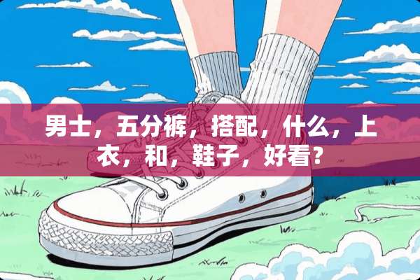 男士，五分裤，搭配，什么，上衣，和，鞋子，好看？