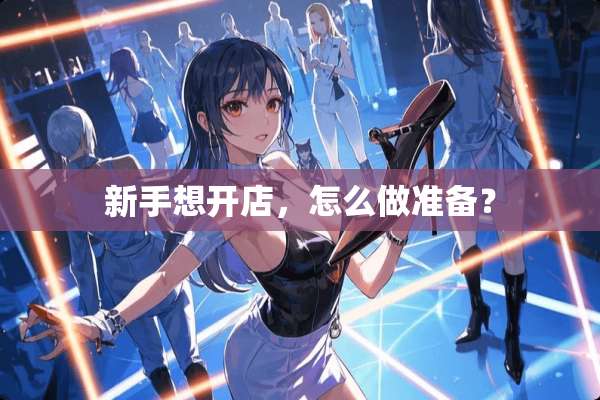 新手想开店，怎么做准备？
