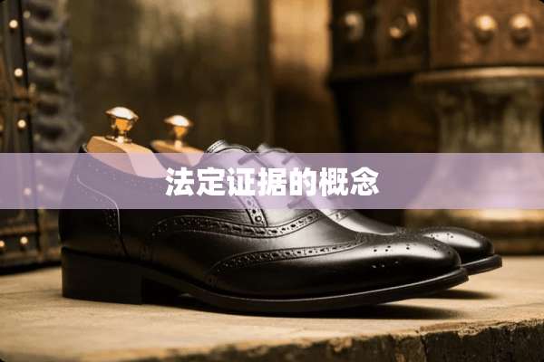 法定证据的概念