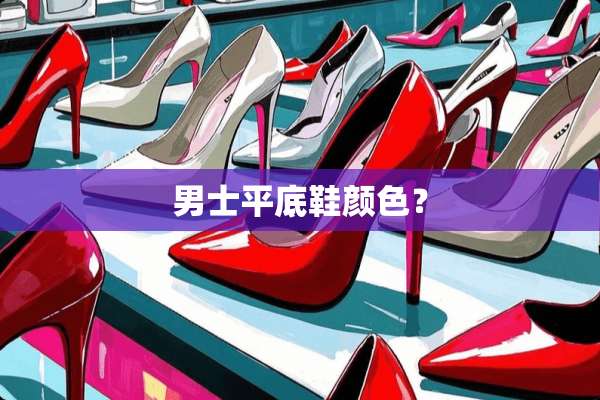 男士平底鞋颜色？