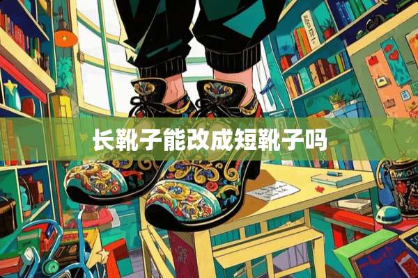 长靴子能改成短靴子吗