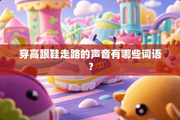 穿高跟鞋走路的声音有哪些词语？