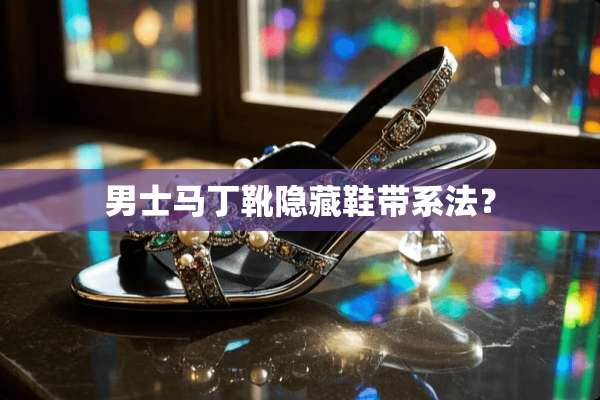 男士马丁靴隐藏鞋带系法？