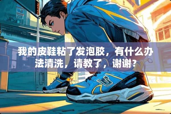 我的皮鞋粘了发泡胶，有什么办法清洗，请教了，谢谢？