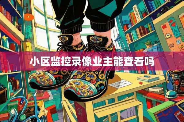 小区监控录像业主能查看吗