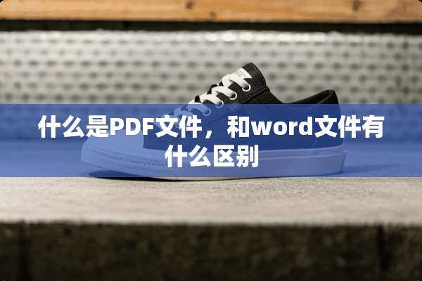 什么是PDF文件，和word文件有什么区别