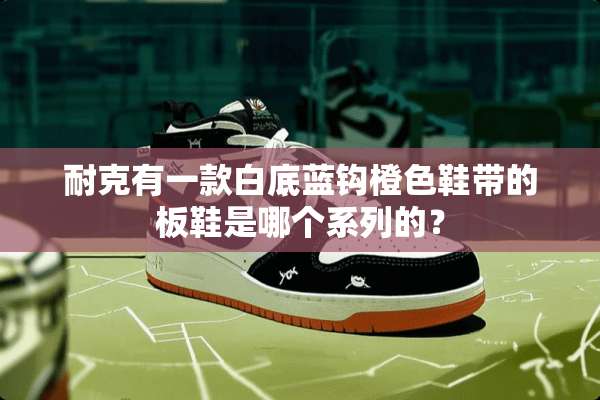 耐克有一款白底蓝钩橙色鞋带的板鞋是哪个系列的？