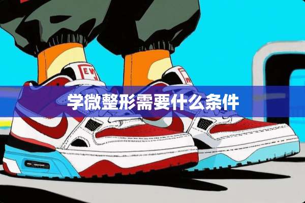 学微整形需要什么条件