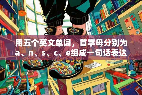 用五个英文单词，首字母分别为a、n、s、c、e组成一句话表达互联网金融的