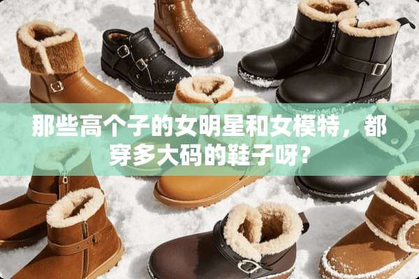 那些高个子的女明星和女模特，都穿多大码的鞋子呀？
