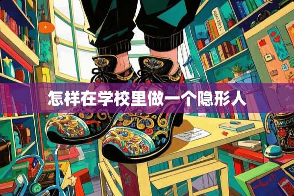 怎样在学校里做一个**人