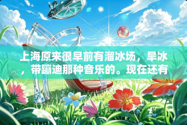 上海原来很早前有溜冰场，旱冰，带蹦迪那种音乐的。现在还有吗？