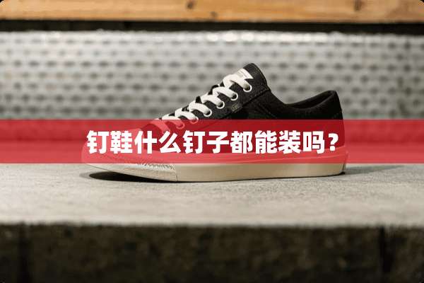 钉鞋什么钉子都能装吗？