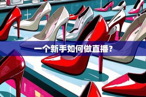 一个新手如何做直播？