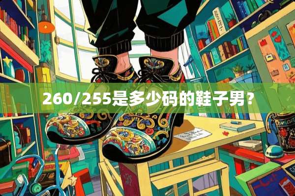 260/255是多少码的鞋子男？