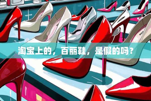 淘宝上的，百丽鞋，是假的吗？