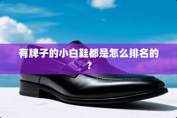 有牌子的小白鞋都是怎么排名的？