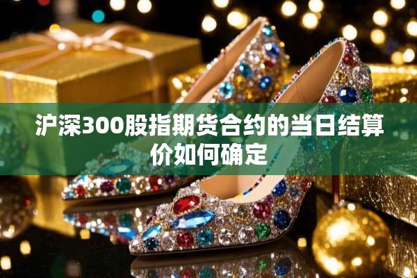 沪深300股指期货合约的当日结算价如何确定