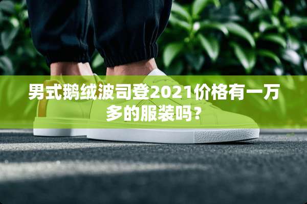 男式鹅绒波司登2021价格有一万多的服装吗？