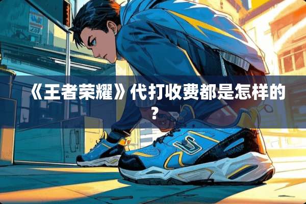 《王者荣耀》代打收费都是怎样的？