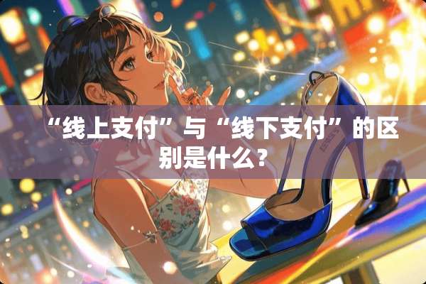 “线上支付”与“线下支付”的区别是什么？