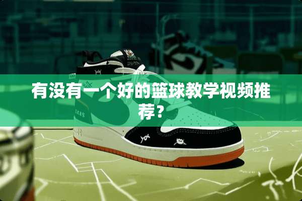 有没有一个好的篮球教学视频推荐？