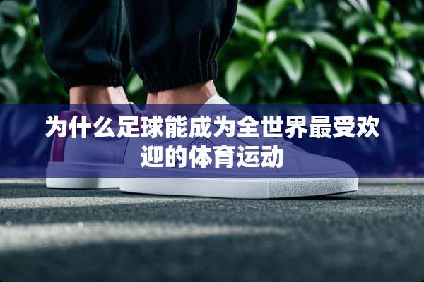 为什么**能成为全世界最受欢迎的体育运动