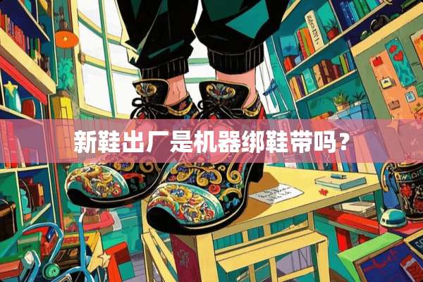 新鞋出厂是机器绑鞋带吗？