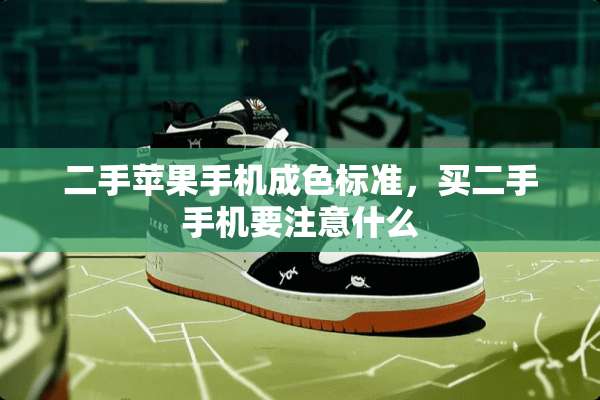 二手苹果手机成色标准，买二手手机要注意什么