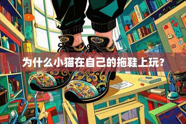 为什么小猫在自己的拖鞋上玩？