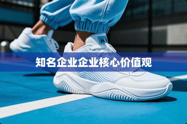 知名企业企业核心价值观