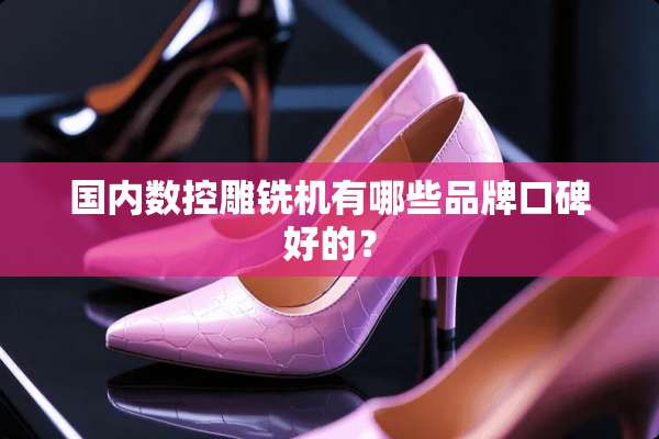 国内数控雕铣机有哪些品牌口碑好的？