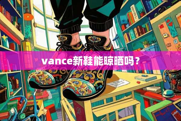 vance新鞋能晾晒吗？
