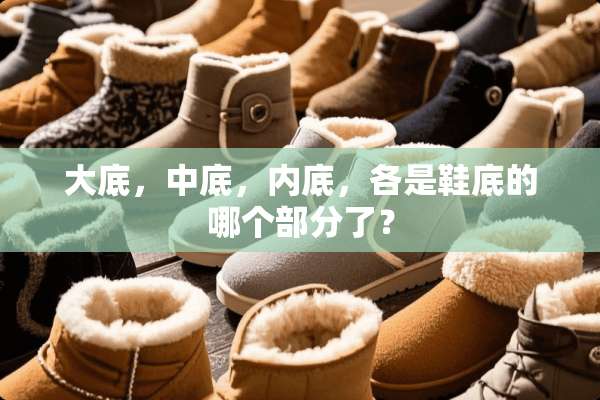大底，中底，内底，各是鞋底的哪个部分了？