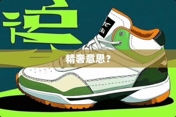 精奢意思？