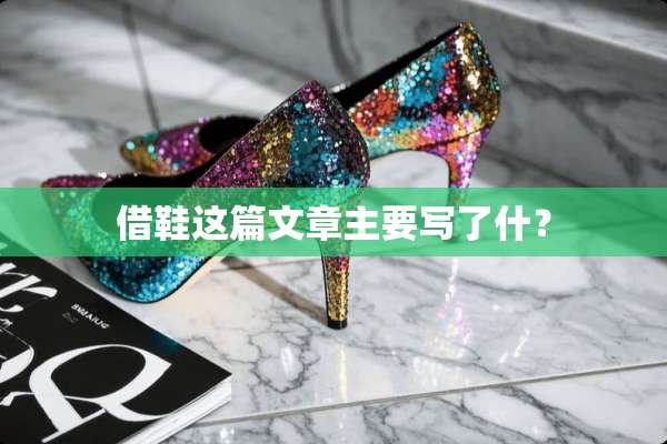 借鞋这篇文章主要写了什？